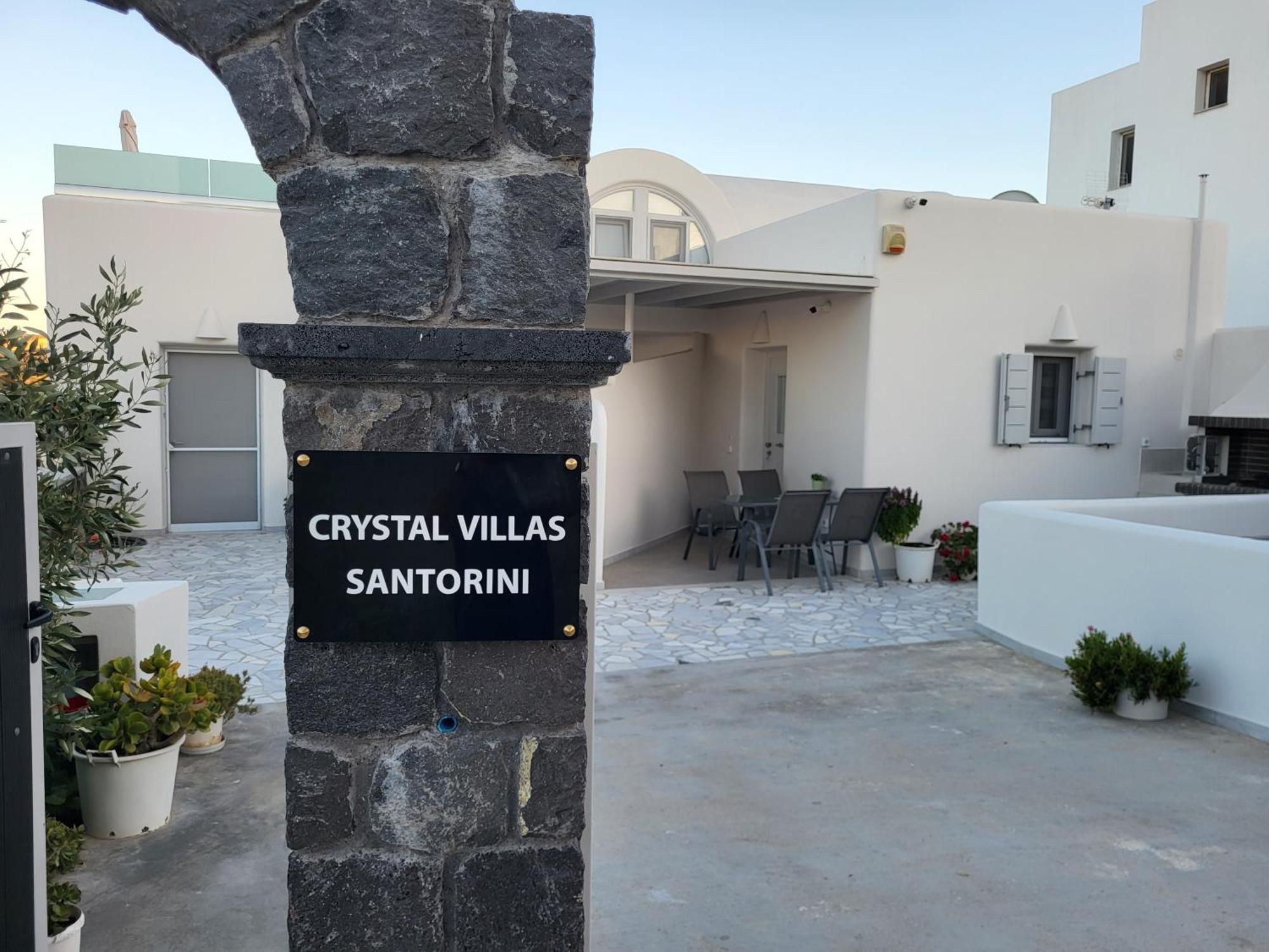 Crystal Villas Santorini Vóthon Buitenkant foto