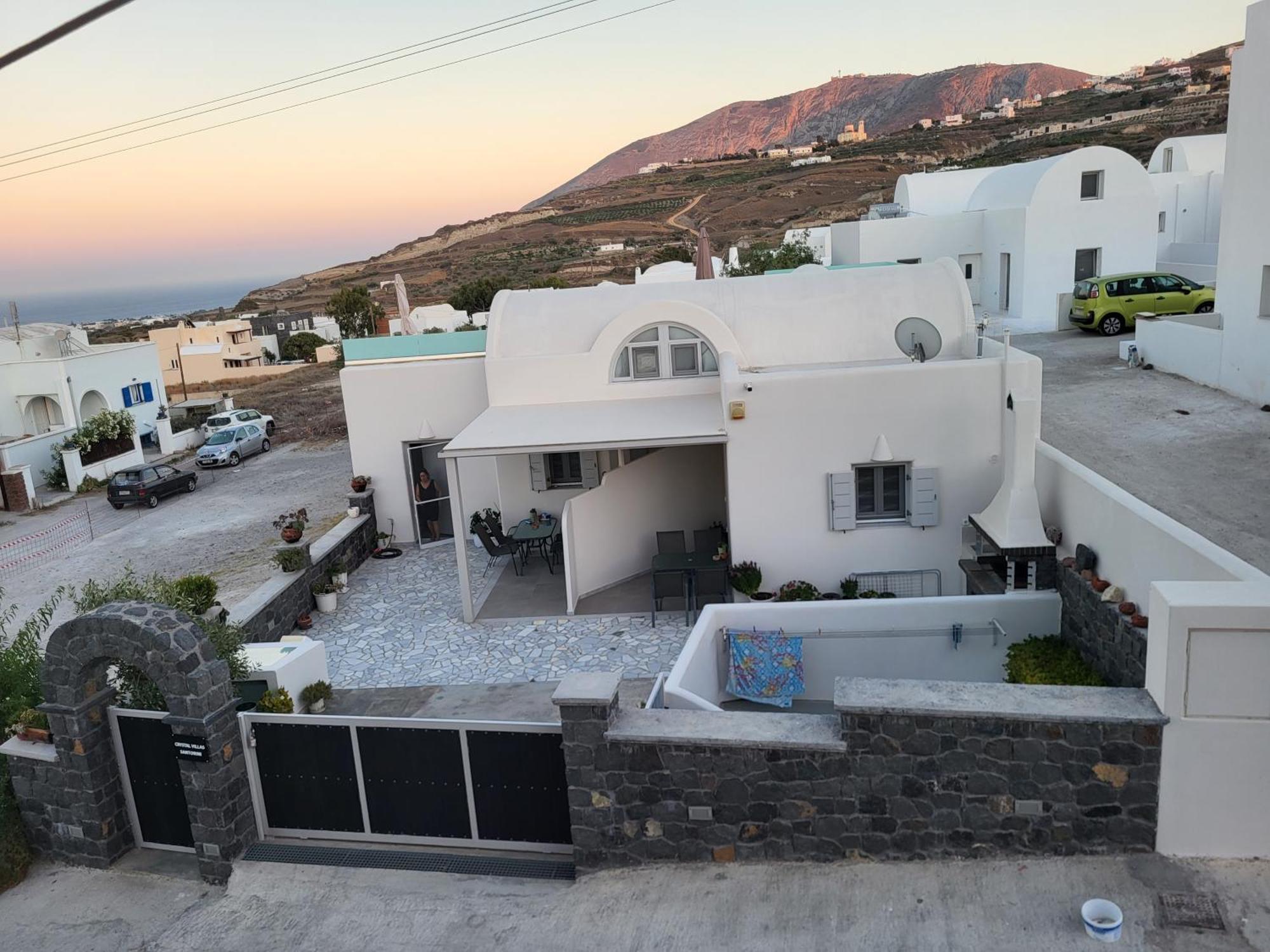Crystal Villas Santorini Vóthon Buitenkant foto